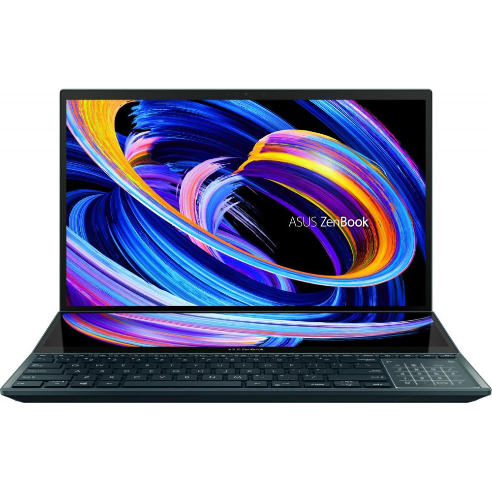 ASUS Zenbook Pro Duo 15 OLED UX582ZW Celestial Blue (UX582ZW-H2021W, 90NB0Z21-M00270) - зображення 1