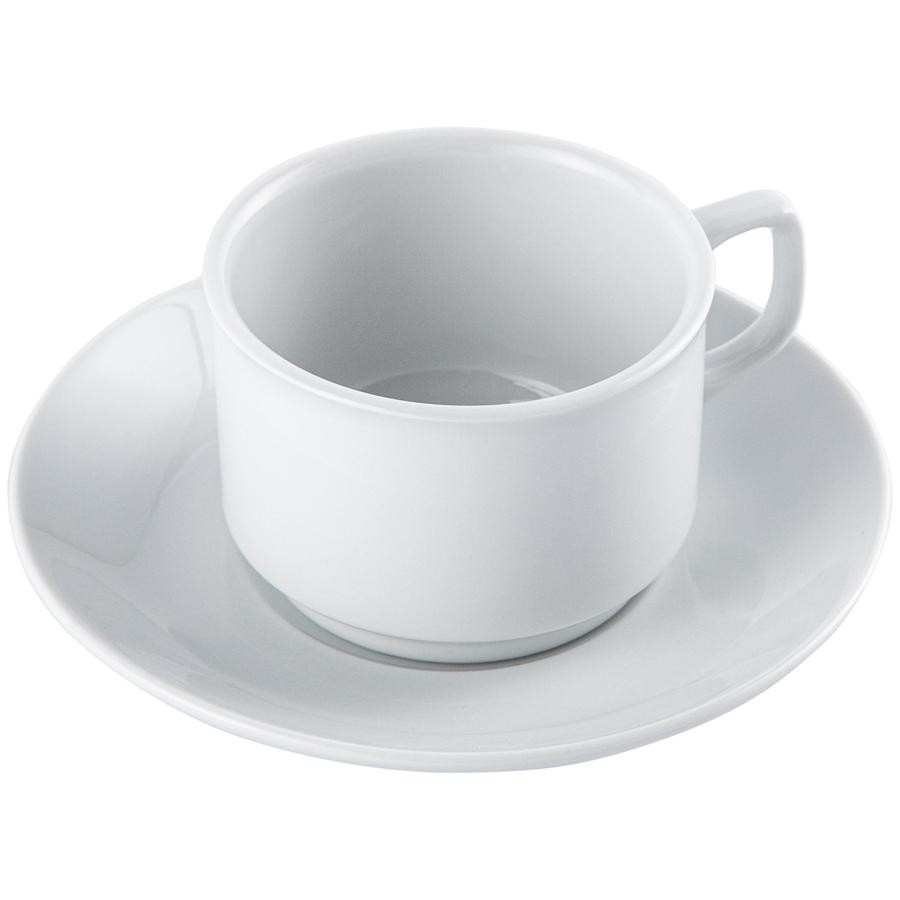 Gural Porselen Набор чашка с блюдцем  ES02CT00 240 мл - зображення 1