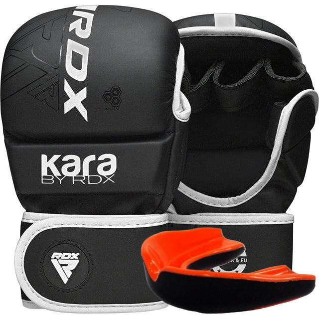 RDX Рукавички для MMA F6 Kara Plus, L/XL Matte White (GSR-F6MW-L/XL+) - зображення 1