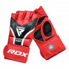 RDX Рукавички для MMA Aura Plus T-17, L Red/Black (GGR-T17RB-L+) - зображення 4