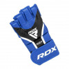 RDX Рукавички для MMA Aura Plus T-17, M Blue/Black (GGR-T17UB-M+) - зображення 4