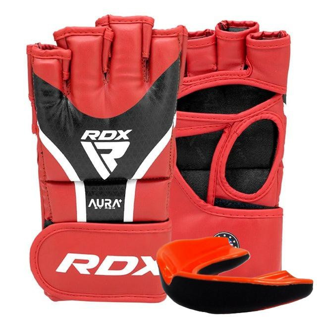 RDX Рукавички для MMA Aura Plus T-17, XL Red/Black (GGR-T17RB-XL+) - зображення 1
