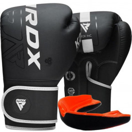 RDX Боксерські рукавички F6 Kara, 12oz Matte White (BGR-F6MW-12OZ)