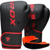 RDX Боксерські рукавички F6 Kara, 16oz Matte Red (BGR-F6MR-16OZ) - зображення 1