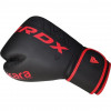 RDX Боксерські рукавички F6 Kara, 16oz Matte Red (BGR-F6MR-16OZ) - зображення 7