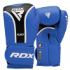 RDX Боксерські рукавички Aura Plus T-17, 10oz Blue/Black (BGR-T17UB-10OZ+) - зображення 3