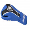 RDX Боксерські рукавички Aura Plus T-17, 10oz Blue/Black (BGR-T17UB-10OZ+) - зображення 4