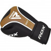 RDX Боксерські рукавички Aura Plus T-17, 14oz Black Golden (BGR-T17BGL-14OZ+) - зображення 4