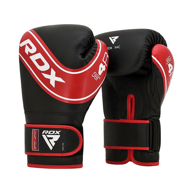 RDX Боксерські рукавички 4B Robo Kids, 6oz Red/Black (JBG-4R-6oz) - зображення 1