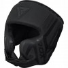 RDX Боксерський шолом T15 Noir Cheek Protector, M Matte Black (HGR-T15MB-M) - зображення 2