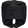RDX Боксерський шолом T15 Noir Cheek Protector, M Matte Black (HGR-T15MB-M) - зображення 4