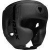 RDX Боксерський шолом F6 Kara, XL Matte Black (HGR-F6MB-XL) - зображення 2
