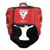 RDX Боксерський шолом Aura Plus T-17, S Red/Black (HGR-T17RB-S+) - зображення 5
