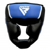 RDX Боксерський шолом Aura Plus T-17, XL Blue/Black (HGR-T17UB-XL+) - зображення 4