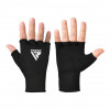 RDX Бинти-рукавиці Inner, XL Black/White (HYP-IBW-XL) - зображення 2