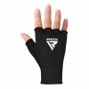 RDX Бинти-рукавиці Inner, XL Black/White (HYP-IBW-XL) - зображення 3