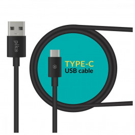 Piko USB 2.0 AM to Type-C 1.2m Black (1283126489174)