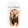 Penthouse Боді з глибоким декольте та високими трусиками  - Toxic Powder Black M/L - зображення 3
