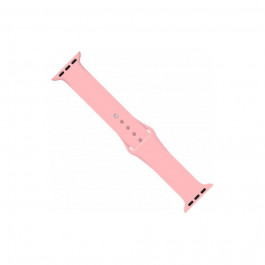   Intaleo Ремешок  Silicone для Apple Watch 38/40 mm Pink (1283126494338)