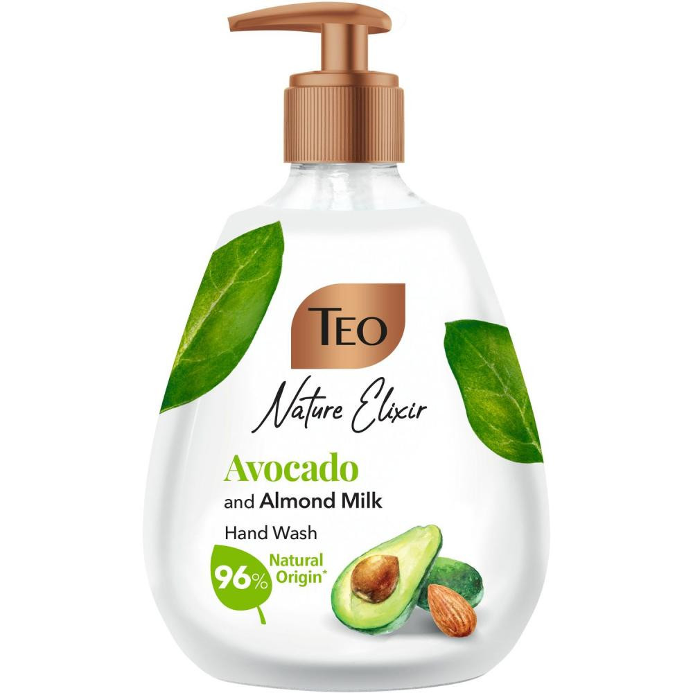 Teo Рідке мило  Nature Elixir Avocado and Almond Milk 300 мл - зображення 1