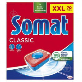 Somat Таблетки для миття посуду в посудомийній машині  Classic Класик 70 таблеток (9000101577280)