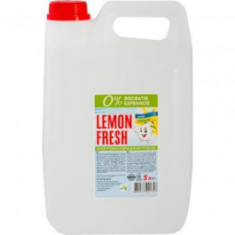 Lemon Fresh Засіб для миття посуд  Лимонна квітка, 5 л (4820167001353)