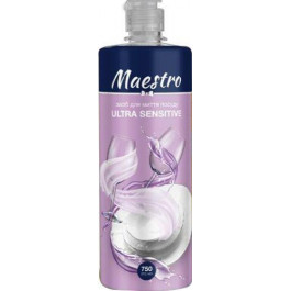 Maestro Средство для ручного мытья посуды Маэстро Ultra sensitive 0,75л (4820195506301)