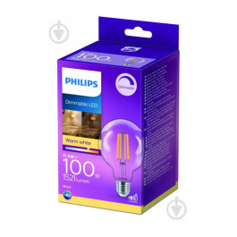 Philips LED FIL DIM G95 11,5W E27 2700K (929002429666)