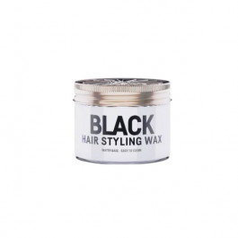 Immortal Чорний кольоровий віск для волосся  Black coloring wax 100 мл