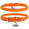Collar Glamour круглый для собак с длинной шерстью 0.6x25-33см, оранжевый (22414) - зображення 2