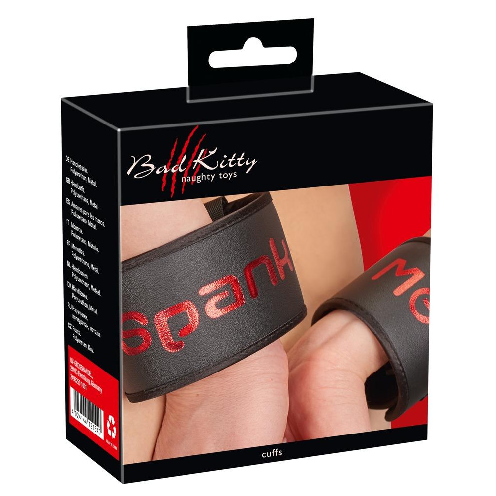 Bad Kitty Наручники  Cuffs Spank Me (24932501001) - зображення 1