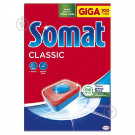 Somat Таблетки для миття посуду в посудомийній машині  Classic Класик 100 таблеток (9000101577310)