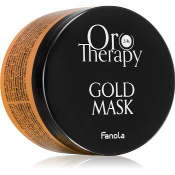 Fanola Oro Therapy Gold Mask зволожуюча маска для сухого та неслухняного волосся 300 мл - зображення 1