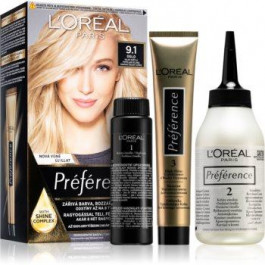   L'Oreal Paris Pr?f?rence фарба для волосся відтінок 9.1 Oslo