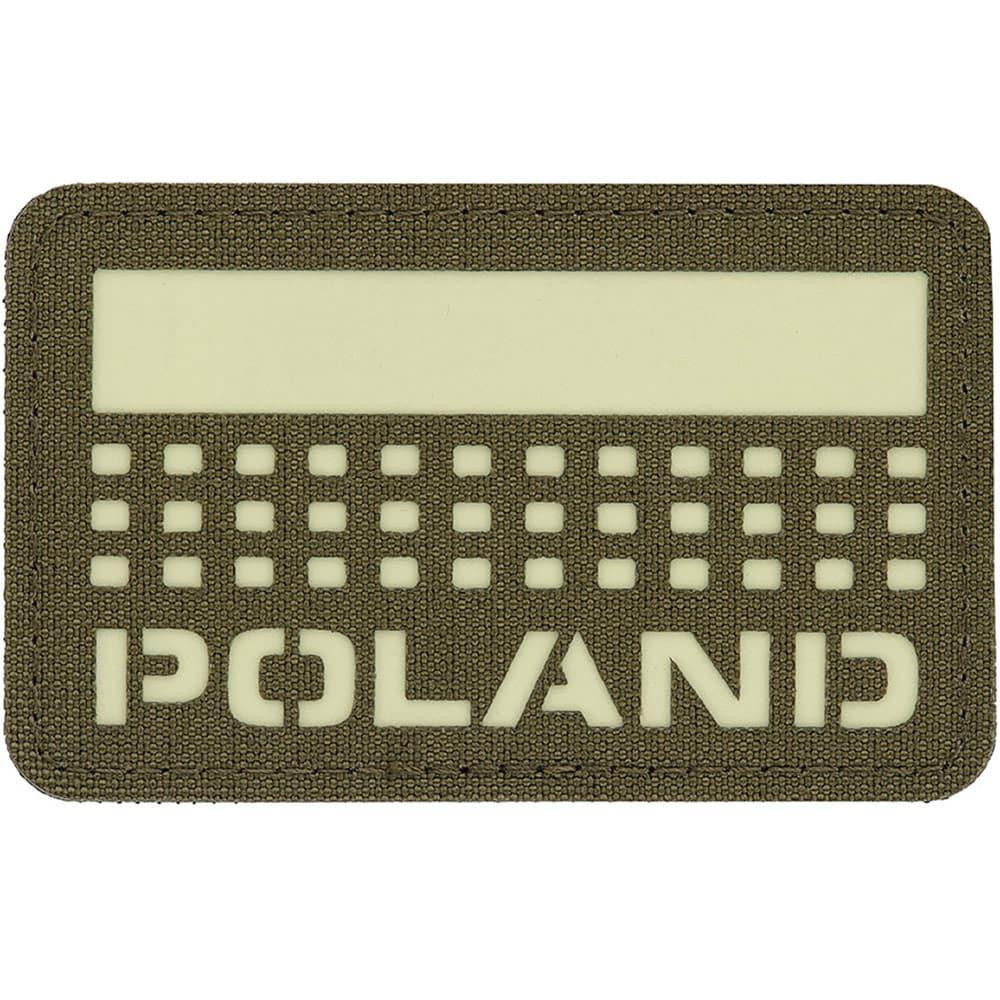 M-Tac Flag Poland Laser Cut - нашивка Ranger Green Luminate (51006223) - зображення 1