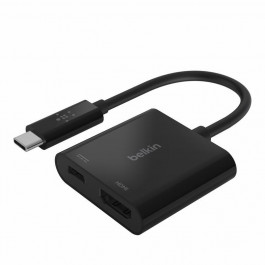   Belkin Charge Adapter USB-C - HDMI Black (AVC002BTBK)