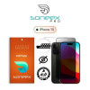 Soneex Tempered Glass Pro Anti Peep Black для iPhone 15 Pro - зображення 2