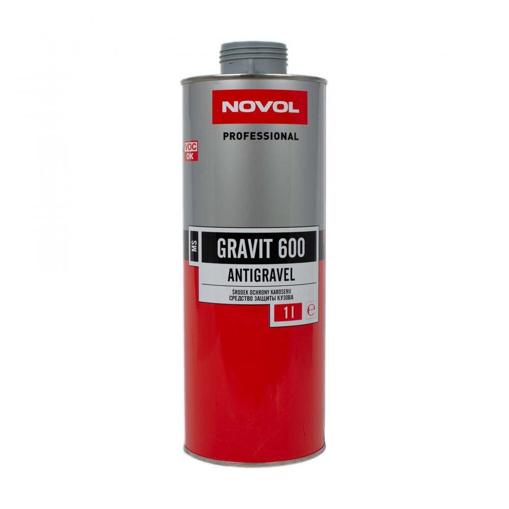 NOVOL GRAVIT 600 Антикорозійне покриття MS - сіре 1,0л x12 - зображення 1
