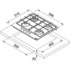 Franke FHSM 604 4G OA E (106.0554.388) - зображення 2