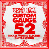 Ernie Ball Струна 1152 Nickel Wound Electric Guitar String .052 - зображення 1