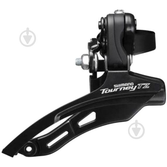 Shimano Перемикач передній  індексний під трубу 28,6 мм в/тяга чорний FD-TZ500 - зображення 1