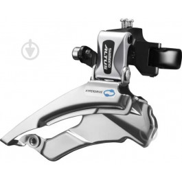   Shimano Перемикач передній  42Т інд. під трубу 34,9 мм (адаптер 31,8) в+н/тяга верхній хомут Altus FD-M313