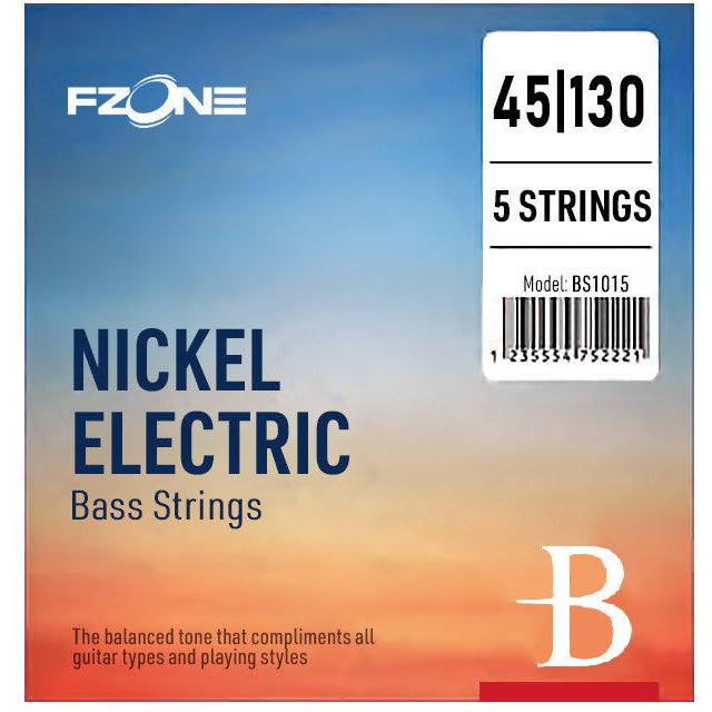 FZONE BS1015 ELECTRIC BASS STRINGS (45-130) - зображення 1