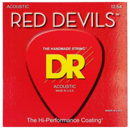 DR DR STRINGS RED DEVILS ACOUSTIC - LIGHT (12-54) RDA-12