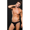 Envy Men's Wear Чоловічі труси сліпи в дрібну сіточку , чорні, M/L (22393/BLE078-BLKM) - зображення 1