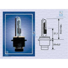   Magneti Marelli D1R 85V 35W 002543100000 [1 шт.]