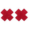 Taboom Прикраси для сосків  Nipple Play Nipple X Covers, червоні - зображення 1