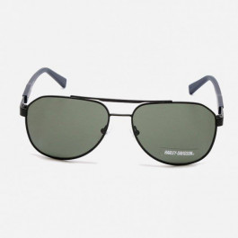 Harley-Davidson Солнцезащитные очки мужские  HD0933X 02P 60 Matte Black/Gradient Green (889214048462)