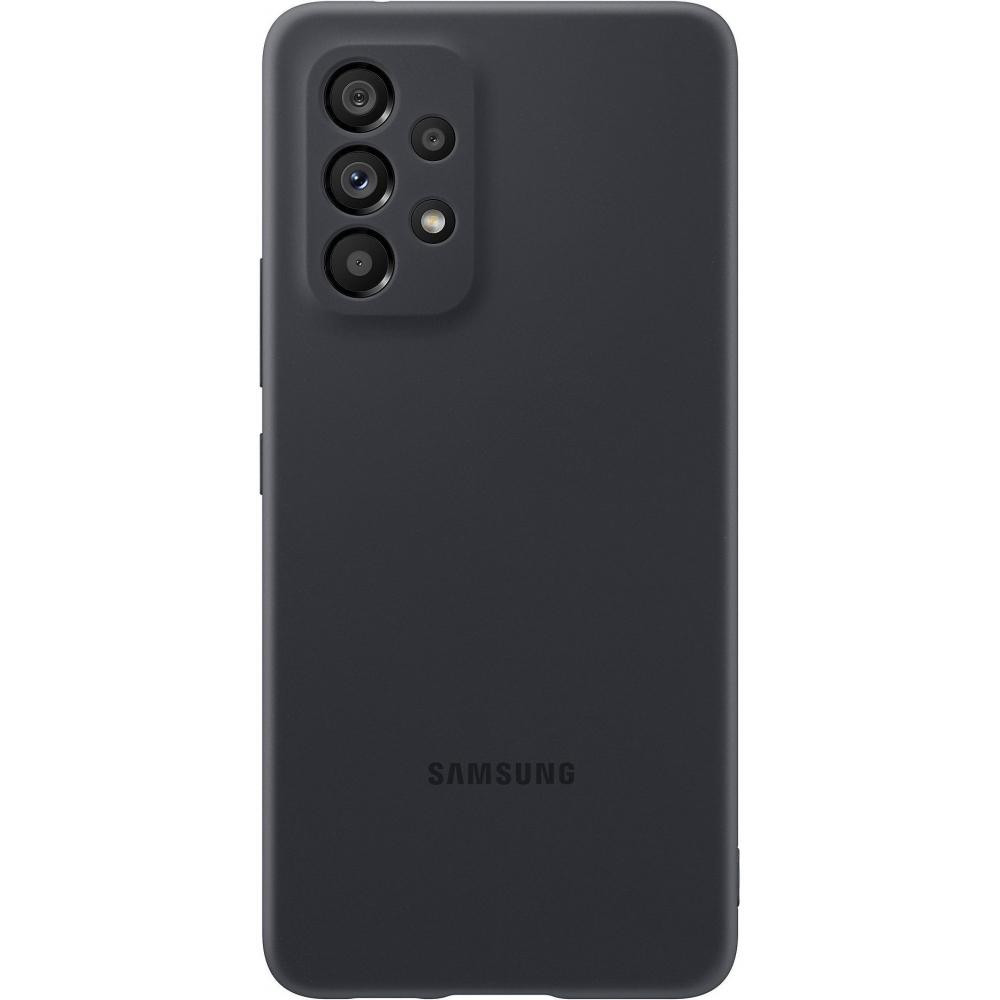 Samsung A536 Galaxy A53 5G Silicone Cover Black (EF-PA536TBEG) - зображення 1