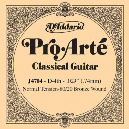   D'Addario J4704 PRO ARTE NYLON D BRONZE WOUND